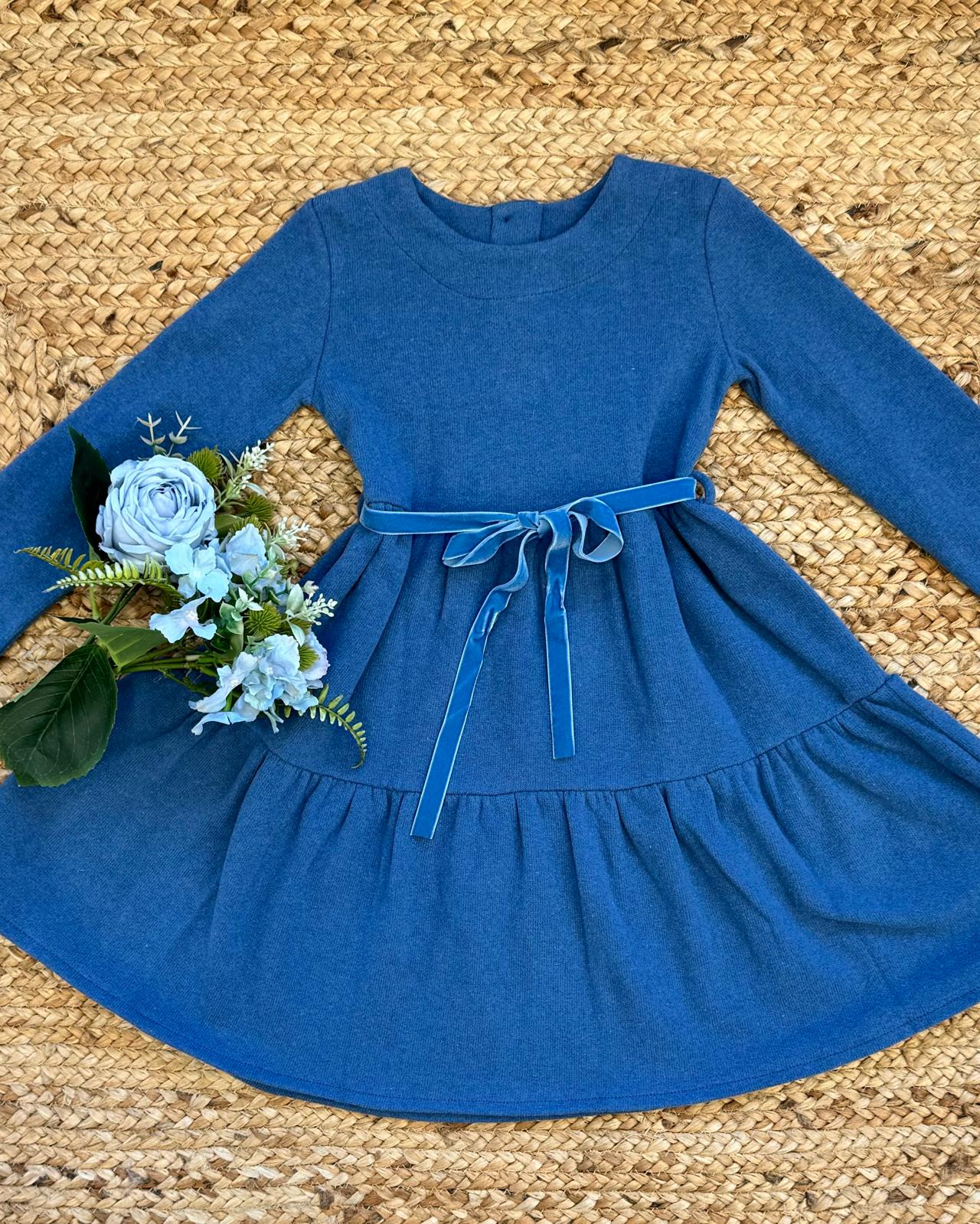 ELEGANZA SENZA TEMPO: Abito con fiocco in velluto