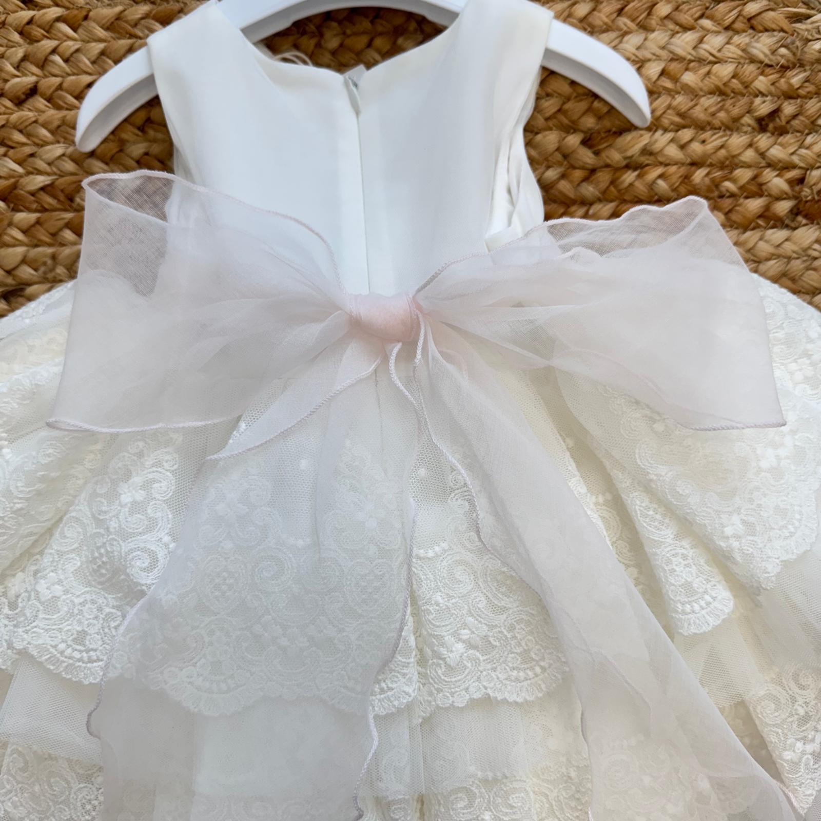 abito elegante bimba per primo compleanno