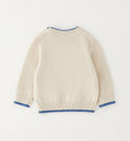 bermuda beige bambino cotone elastico in vita