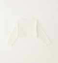 Coprispalle neonata bianco 100% cotone vista e-commerce frontale