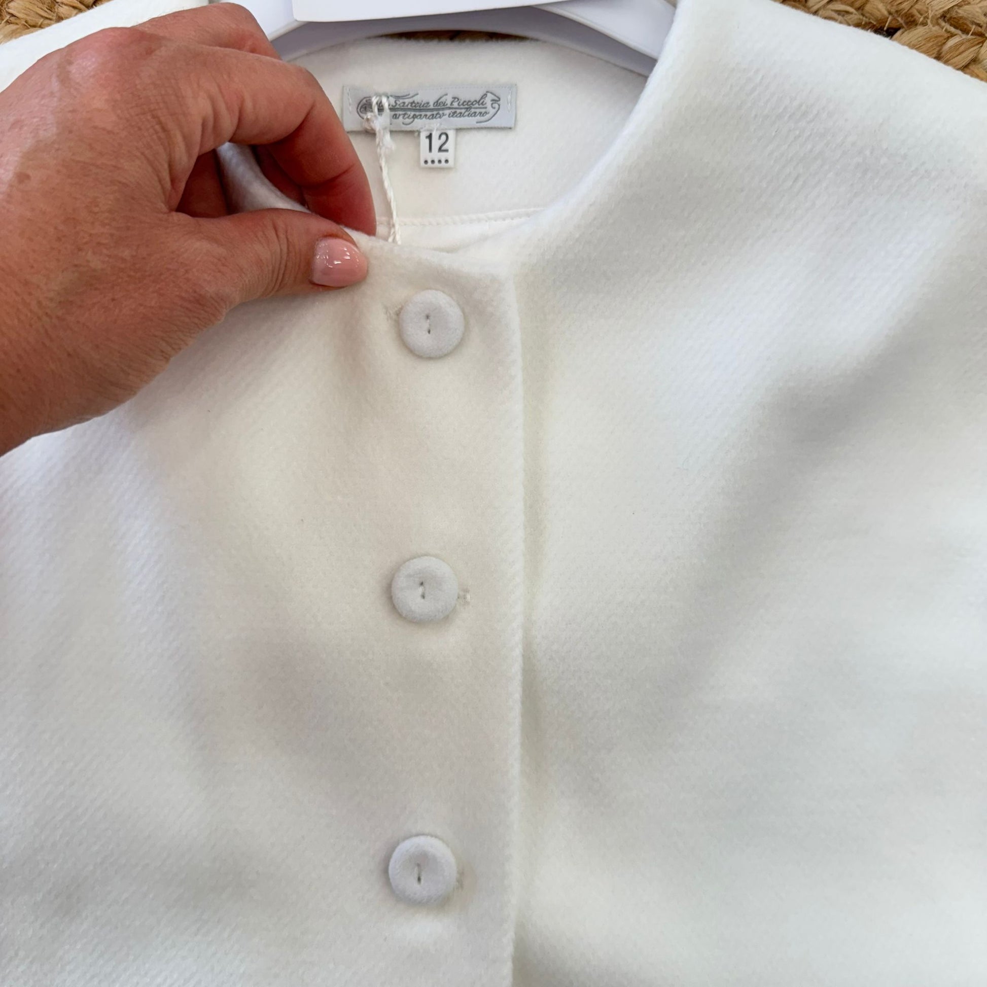 bolerino battesimo bambina