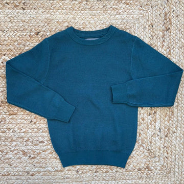 Maglioncino bambino verde petrolio