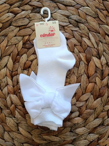 Parigina bambina Condor con fiocco in velluto