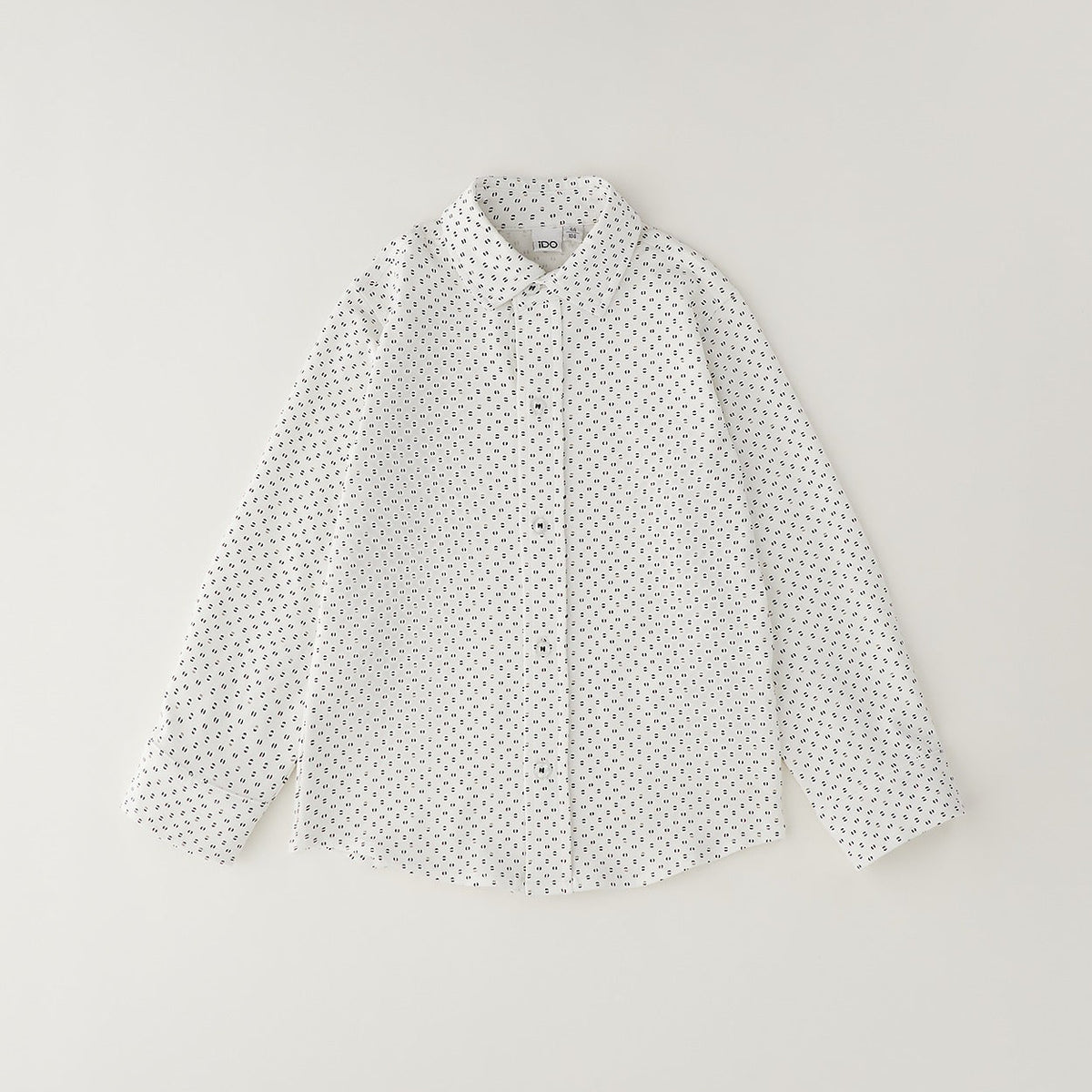 Cardigan bambino blu iDO con scollo a V e bottoni – completo bambino 3 pezzi