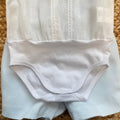 camicia elegante battesimo bimbo con inserti decorativi