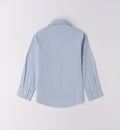 camicia bambino azzurra retro