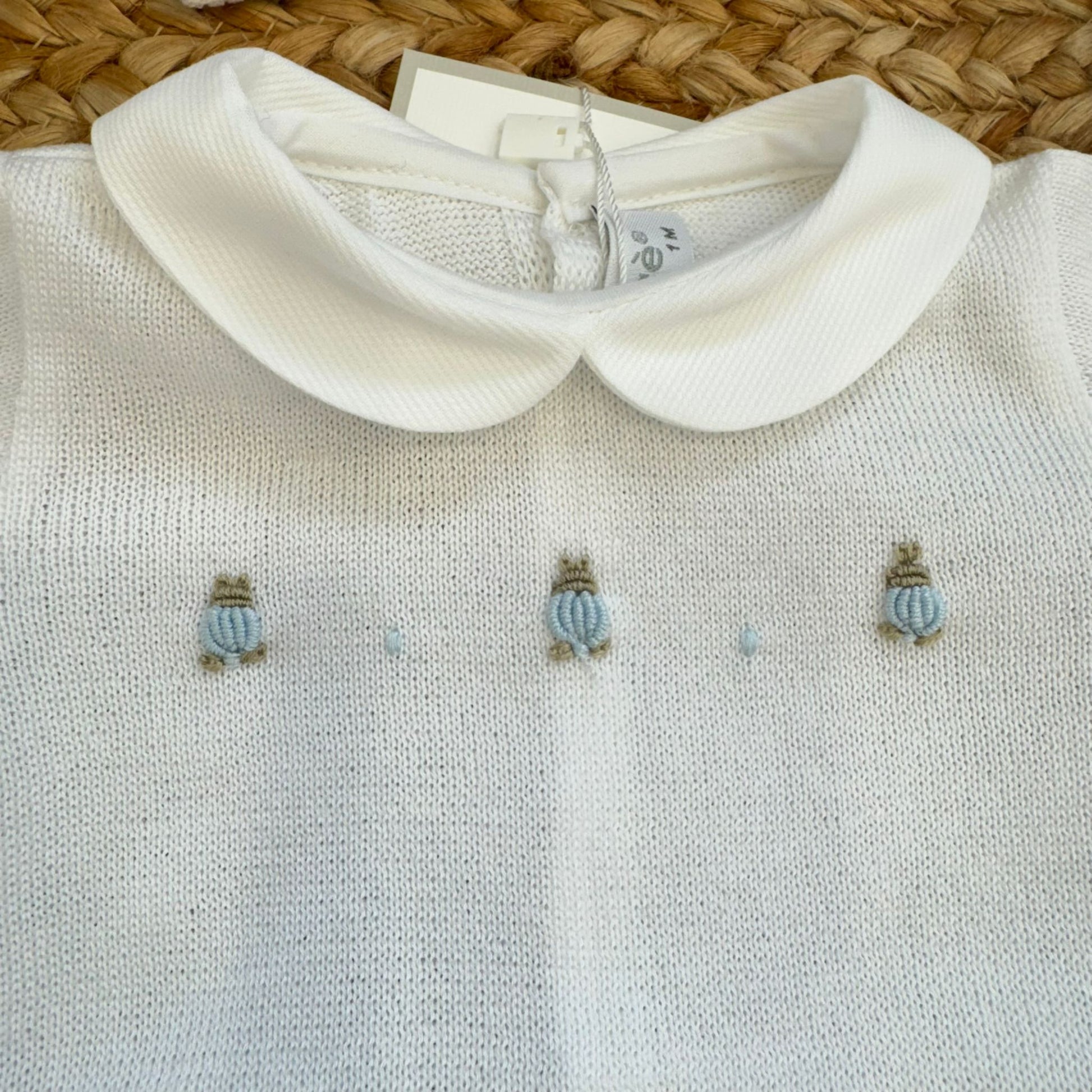 set uscita clinica neonato completo elegante