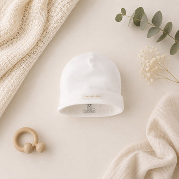 Cappellino neonato unisex in caldo cotone