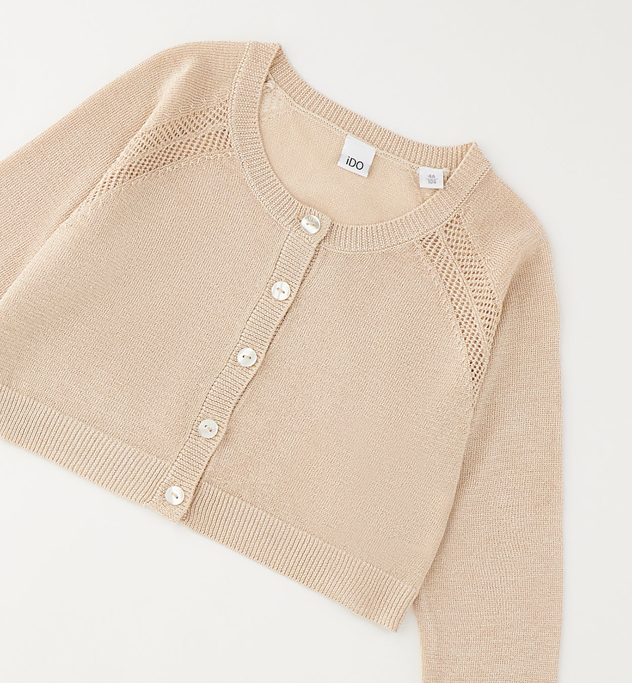 cardigan bambina cerimonia traforato