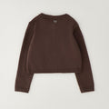 Completo bimba cardigan marrone con gattini cuori e fiocco
