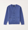 cardigan blu bambino cotone elegante