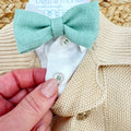 cardigan cotone completo cerimonia neonato
