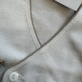 cardigan neonato cerimonia bianco doppiopetto