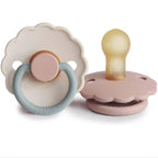 Set 2 ciucci Frigg rosa e crema in lattice