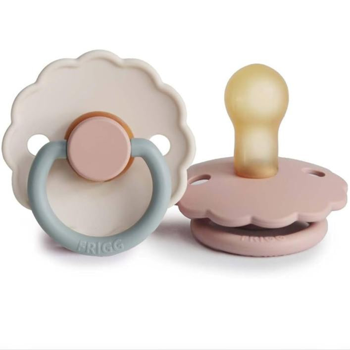 Set 2 ciucci Frigg rosa e crema in lattice