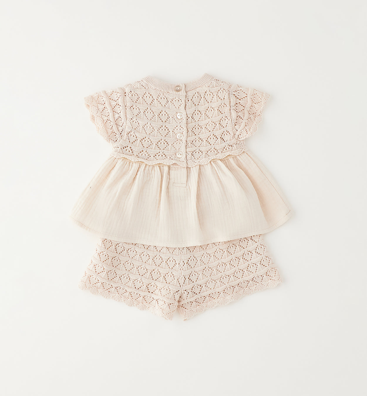 completo bambina elegante pantaloncino coordinato