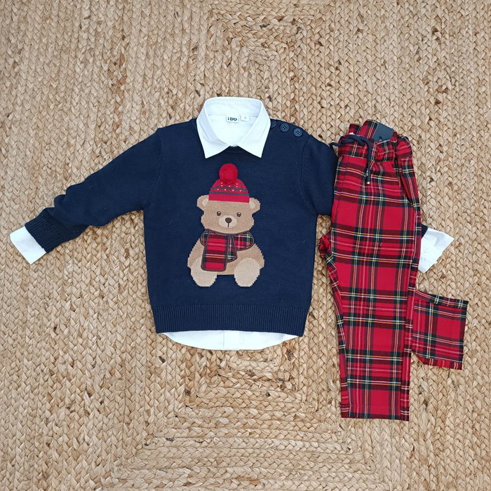 Completo Composto Da Maglione E Pantalone.