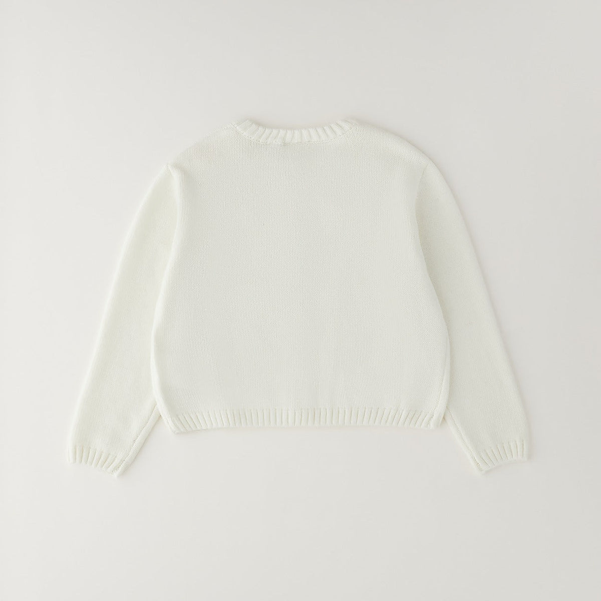 Completo 3 pezzi bimba con cardigan bianco fiocchi gialli, maglia e gonna tartan grigia e gialla