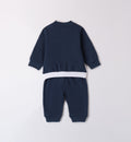  pantaloni sportivi bimbo in cotone con tasche laterali