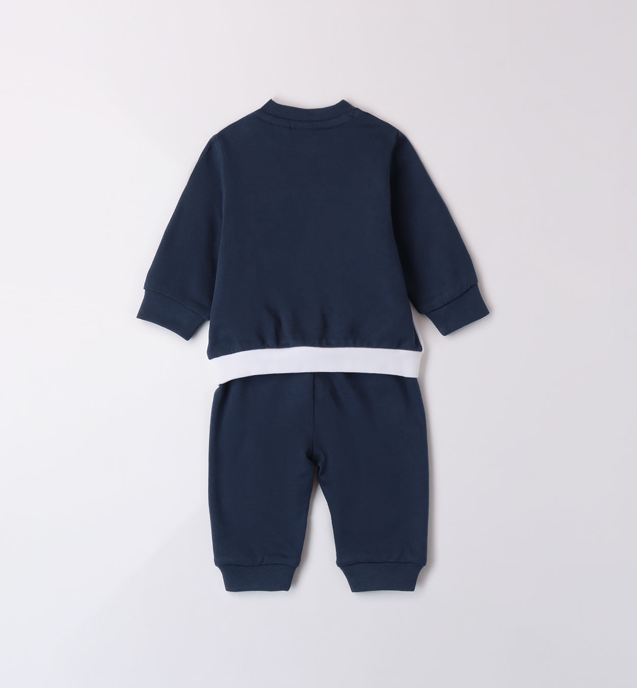  pantaloni sportivi bimbo in cotone con tasche laterali