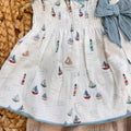completo estivo neonata elegante fantasia marina