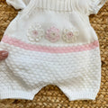 dettaglio completo neonata elegante estivo lino
