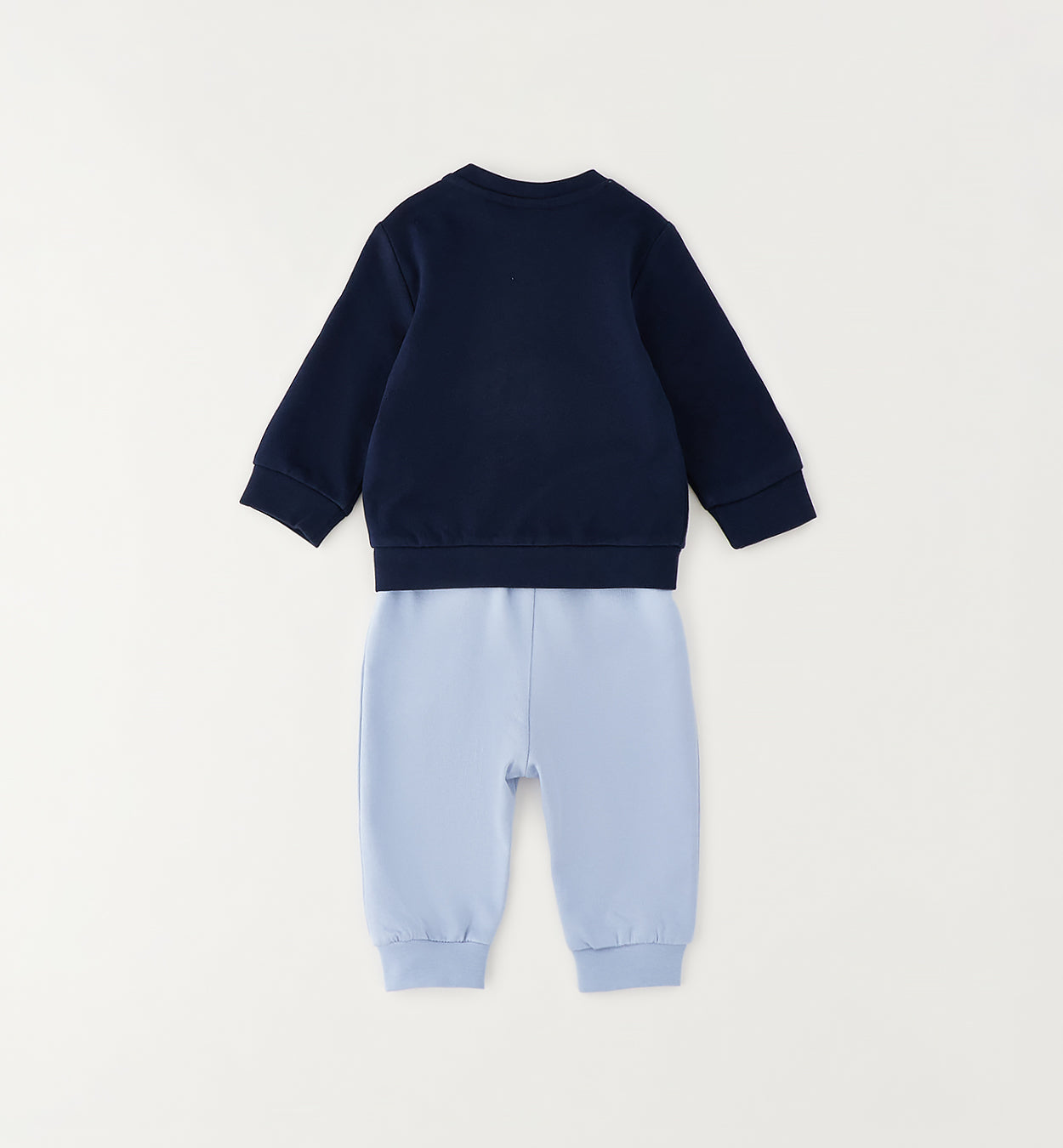 completo neonato cotone due pezzi retro