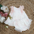Completo Vestito-Coulotte bimba