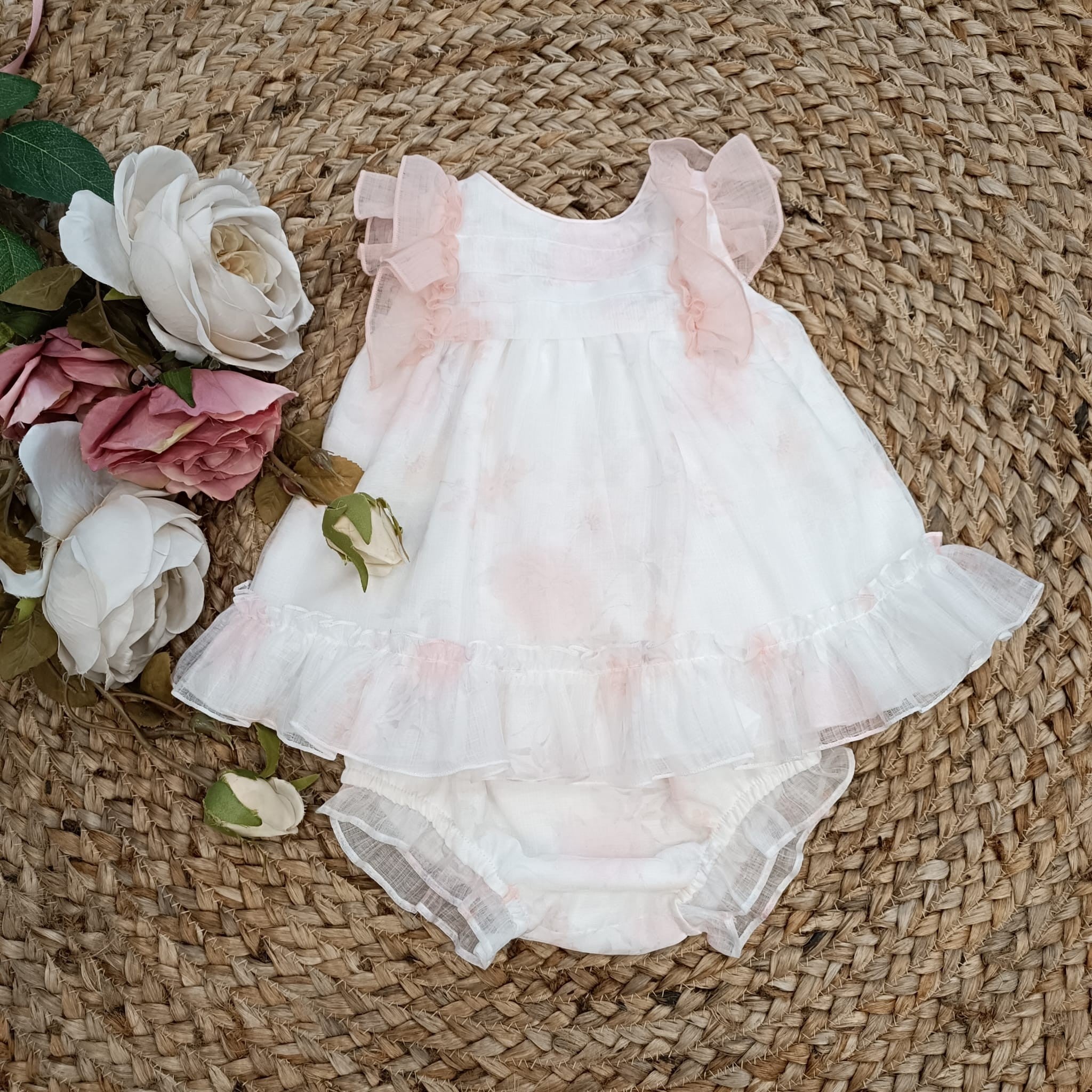 Completo Vestito-Coulotte bimba