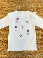 

Completo "FIORI", setbimba con stampa floreale, abbigliamento bambina alla moda, coordinato bimba FIORI, completo estivo bimba, outfit elegante bimba, completo bimba 3-7 anni, vestitino bimba con fiori, abbigliamento comodo bimba, belli e monelli,