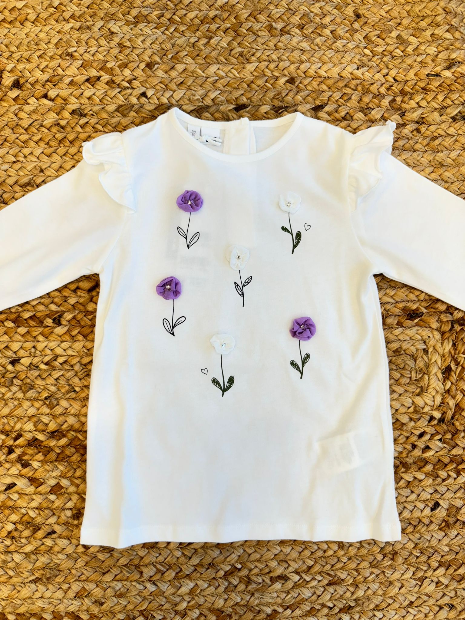

Completo "FIORI", setbimba con stampa floreale, abbigliamento bambina alla moda, coordinato bimba FIORI, completo estivo bimba, outfit elegante bimba, completo bimba 3-7 anni, vestitino bimba con fiori, abbigliamento comodo bimba, belli e monelli,