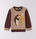 completo bimbo orsetto beige e marrone fronte