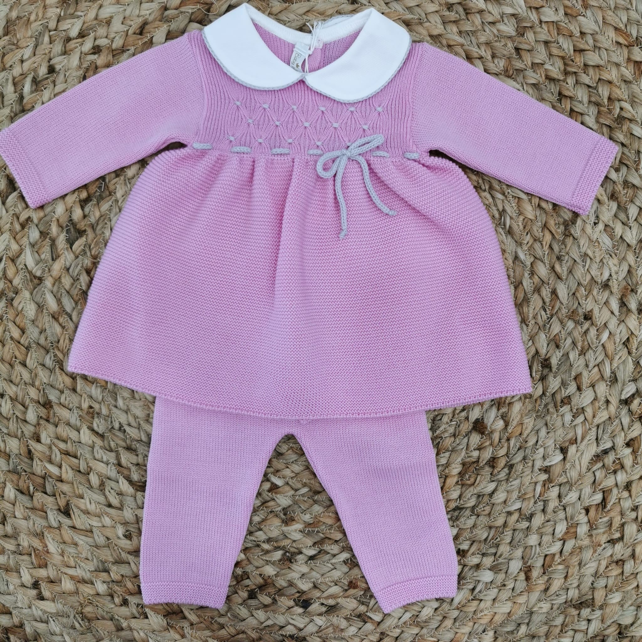 Coordinato PUNTO SMOCK ORCHIDEA