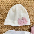 copertina neonato rosa con applicazioni decorative eleganti