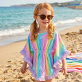 copricostume bambina elegante leggero estivo mare