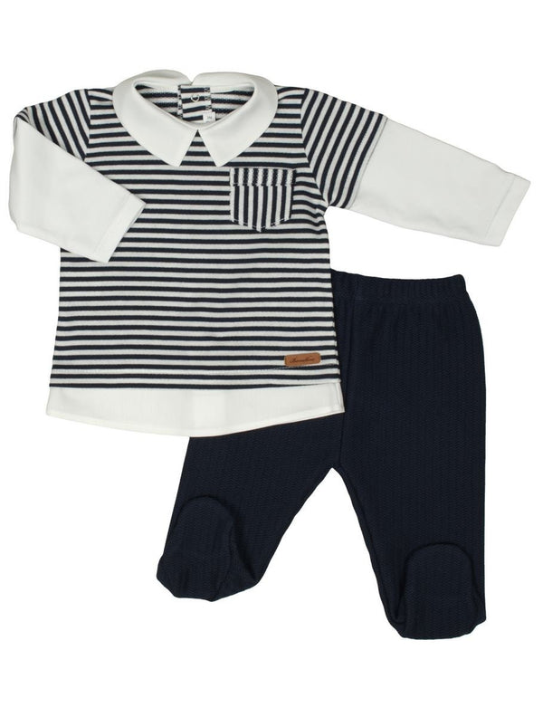 Coprifasce Bimbo Colore Blu In Cotone | primavera