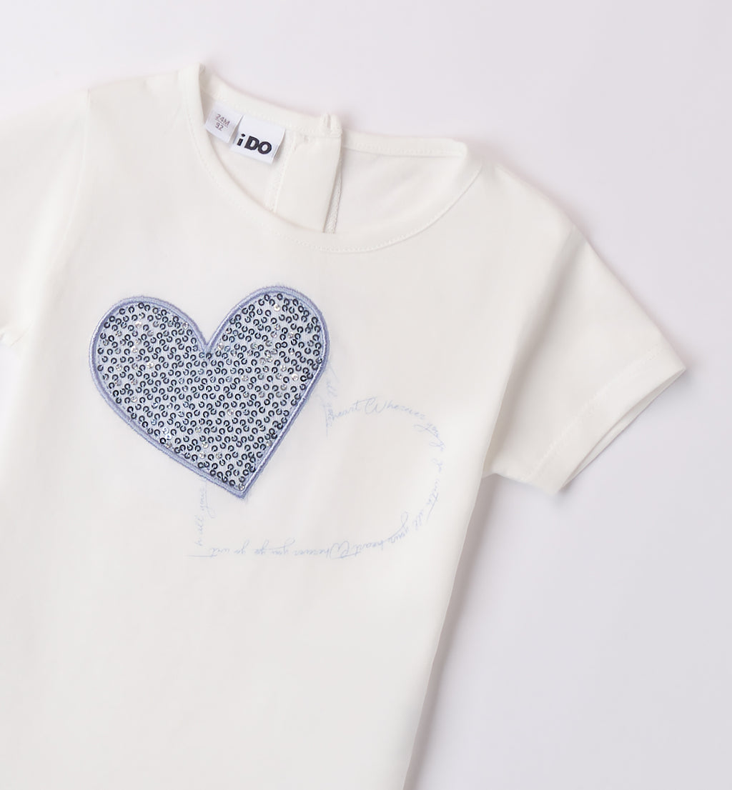 Retro coprispalle bambina con rouches