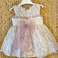 dettaglio corpetto floreale vestito bambina