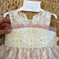 dettaglio corpetto floreale vestito bambina