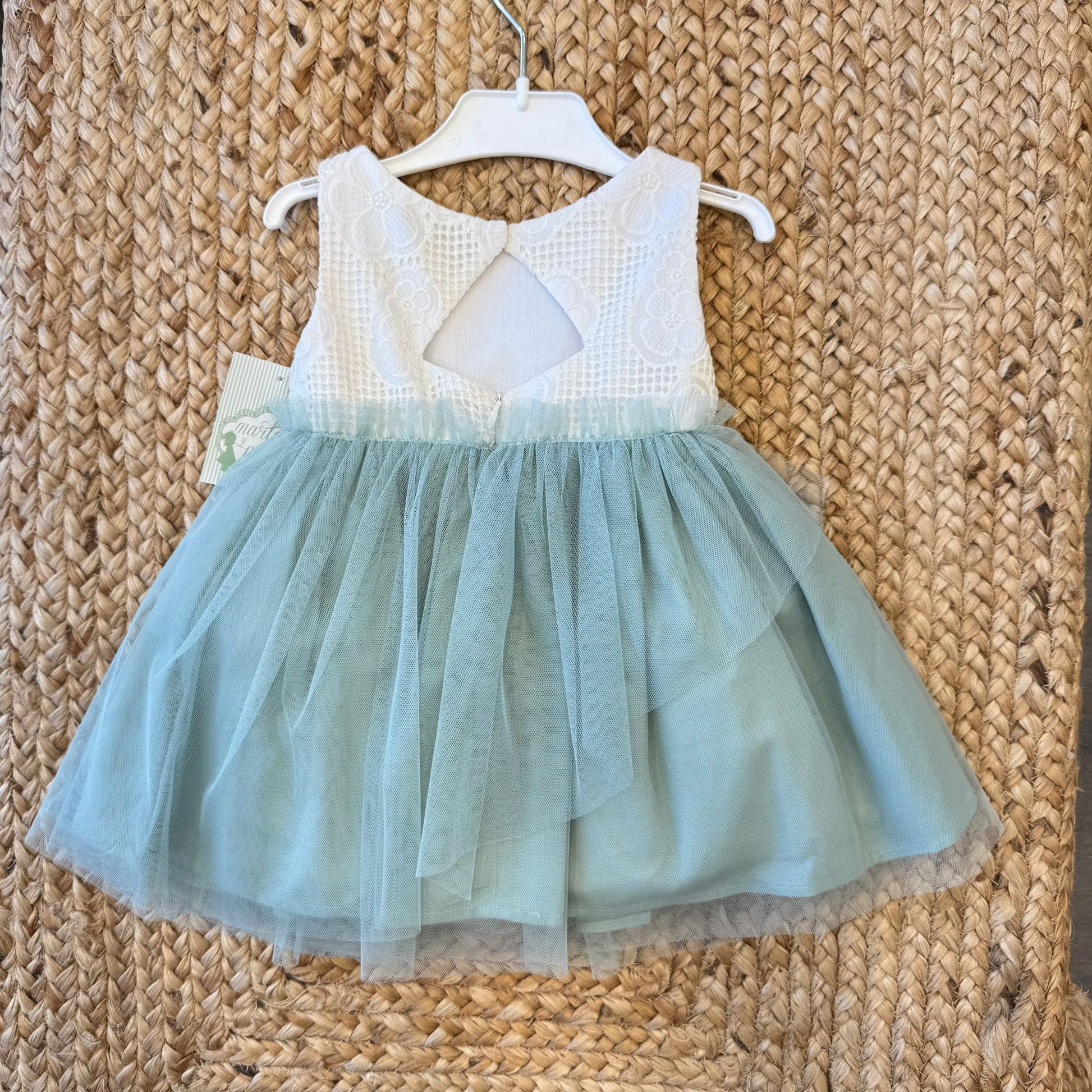 corpetto ricamato floreale vestito bambina cerimonia
