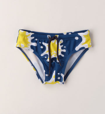 costume slip bimbo blu fantasia splash gialli