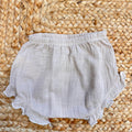 culotte neonata beige cotone leggero