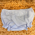 culotte neonata cotone azzurro coordinata