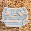 culotte neonata rigata cotone leggero