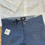 COMPLETO ELEGANTE CAMICIA E PANTALONE BLU