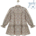 Abitino in cotone floreale dai toni pastello per un look fresco e romantico