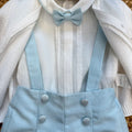 dettaglio bottoni pantaloncino cerimonia bimbo