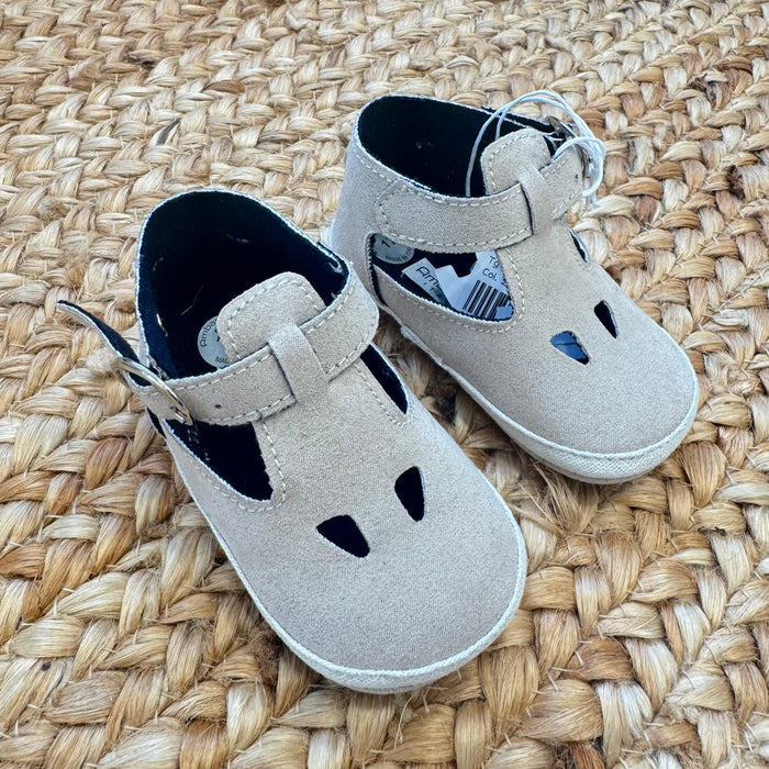 scarpe battesimo bimbo con cinturino elegante