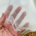 dettaglio tulle abito cerimonia bambina leggero e raffinato