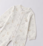dettaglio tutina neonato panna baby shower